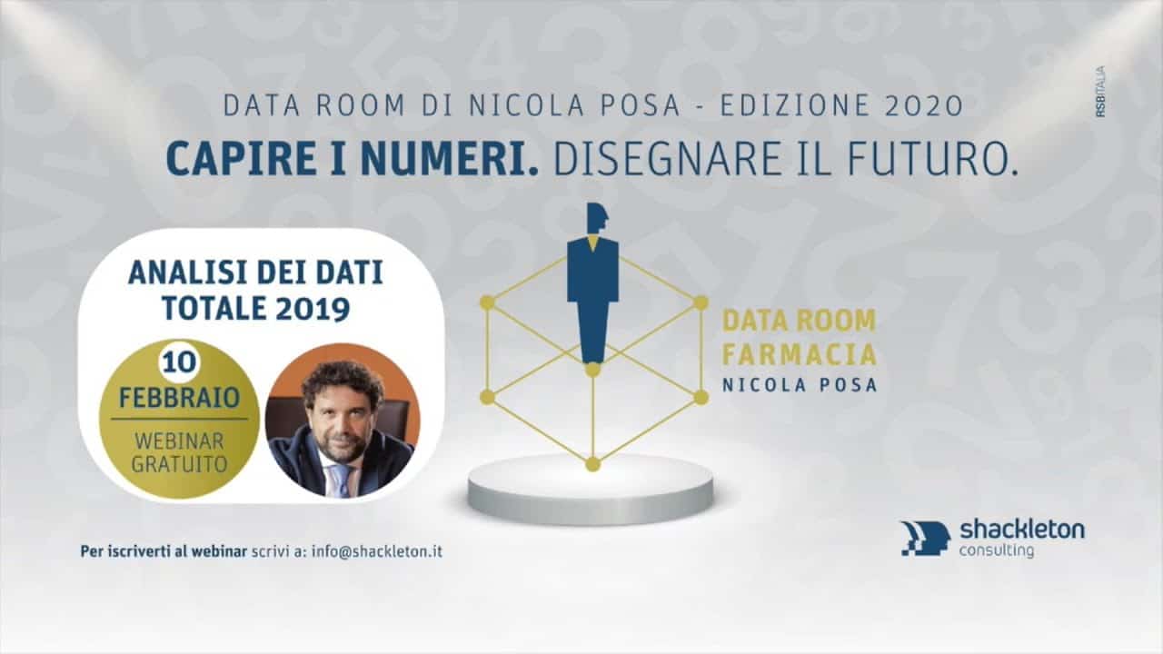 Nicola Posa commenta i dati New Line sulla farmacia: il Data Room di febbraio 2020