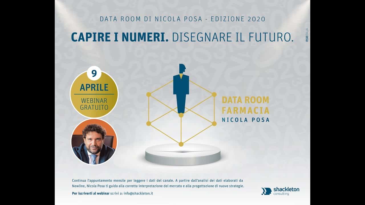Nicola Posa commenta i dati New Line sulla farmacia: il Data Room di aprile 2020