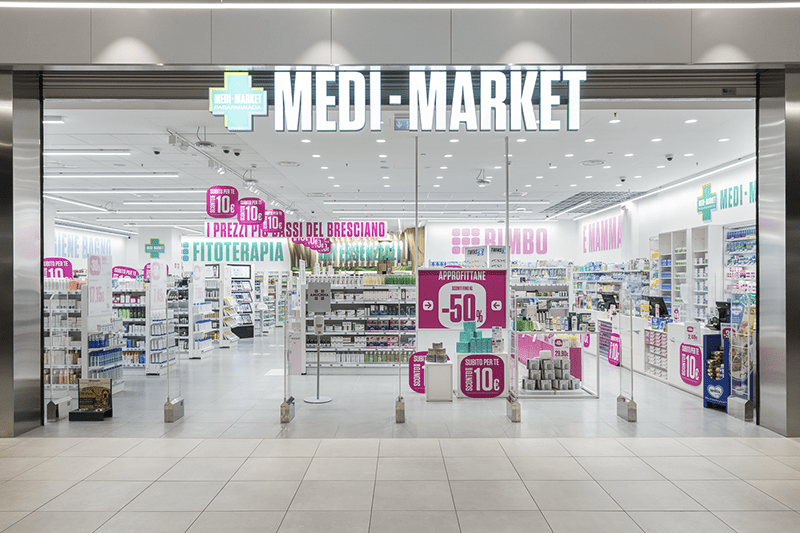 Un nuovo mega punto vendita per il gruppo belga di parafarmacie Medi-Market