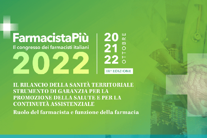 FarmacistaPiù al via il 20 ottobre: servizi in farmacia, rilancio delle cure territoriali e Pnrr