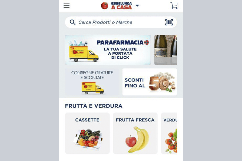 La parafarmacia Esselunga sbarca online