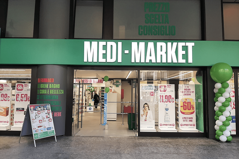Nuovo punto vendita per Medi-Market: 200 mq nell’outlet di Vicolungo