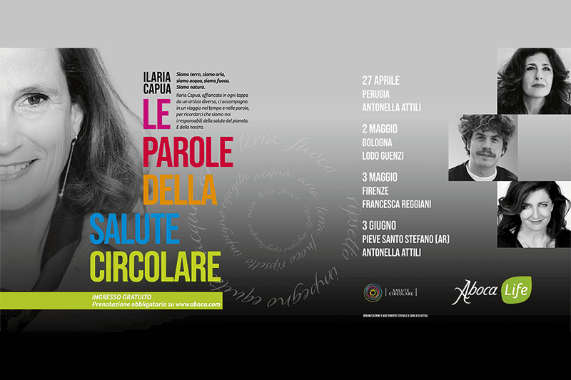 “Le parole della salute circolare”, lo spettacolo prodotto da Aboca, protagonista la scienziata Ilaria Capua