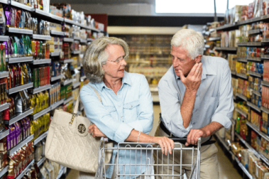 Over 55, i nuovi big spender della GDO: il loro carrello cresce del 2,3%