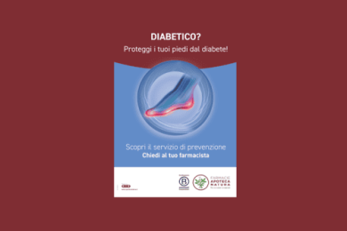 Apoteca Natura, al via la campagna «Proteggi i tuoi piedi dal diabete!»
