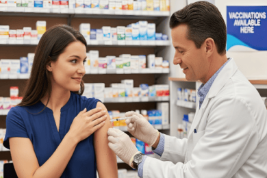 Federfarma: farmacie centrali nella campagna antinfluenzale, i numeri della stagione 2025-28