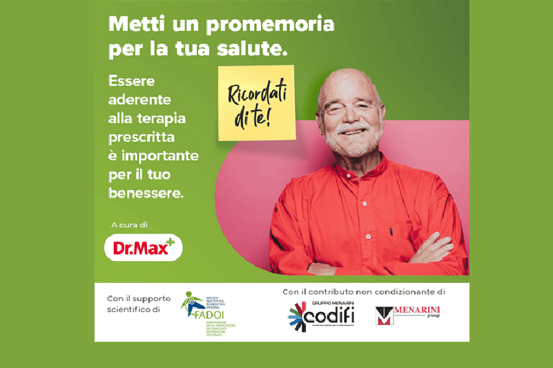 Dr. Max si impegna ad aumentare l’aderenza terapeutica con una iniziativa dedicata