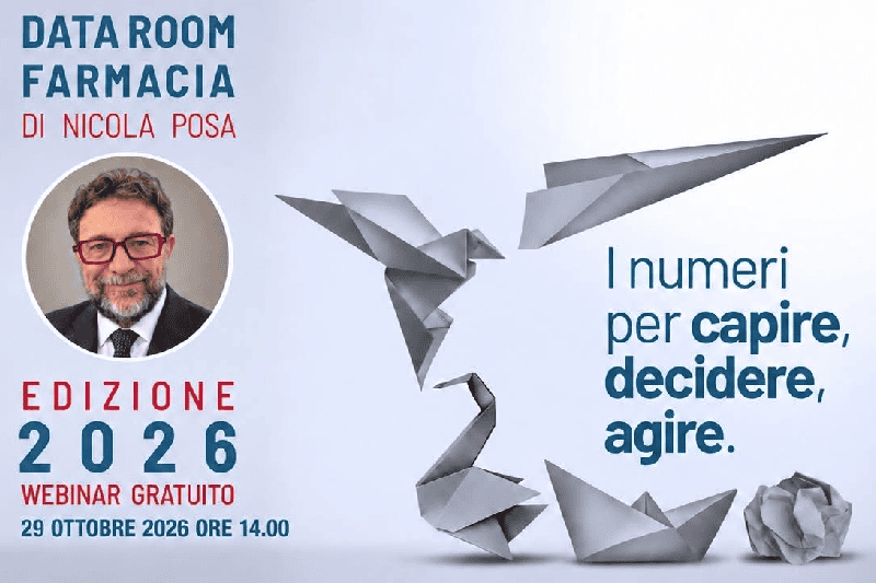 Data Room Farmacia di Nicola Posa con New Line, appuntamento il 29 ottobre 2026 Data Room Farmacia di Nicola Posa con New Line, appuntamento il 29 ottobre 2026